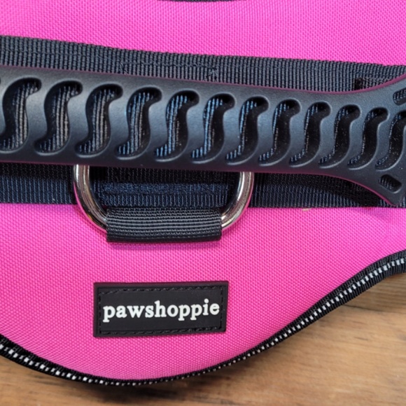 Pawshoppie Real Reflective Pink Service Dog Vest Harness size Large - Picture 2 of 12